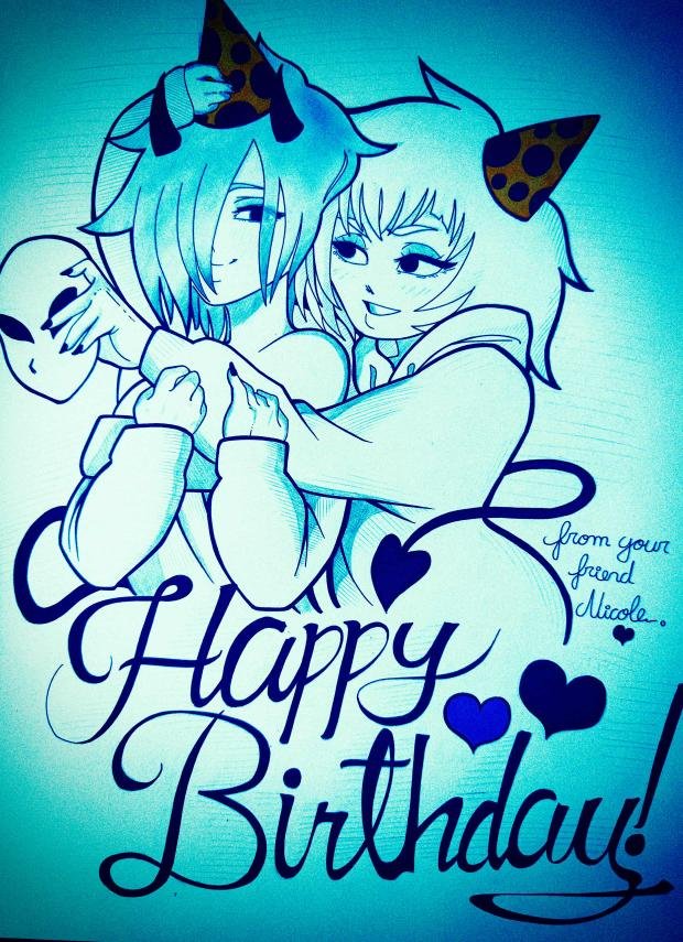 thank u <a href="/Nikkole65/">𝐍𝐢𝐤𝐞.</a> for the birthday art and wishes🖤