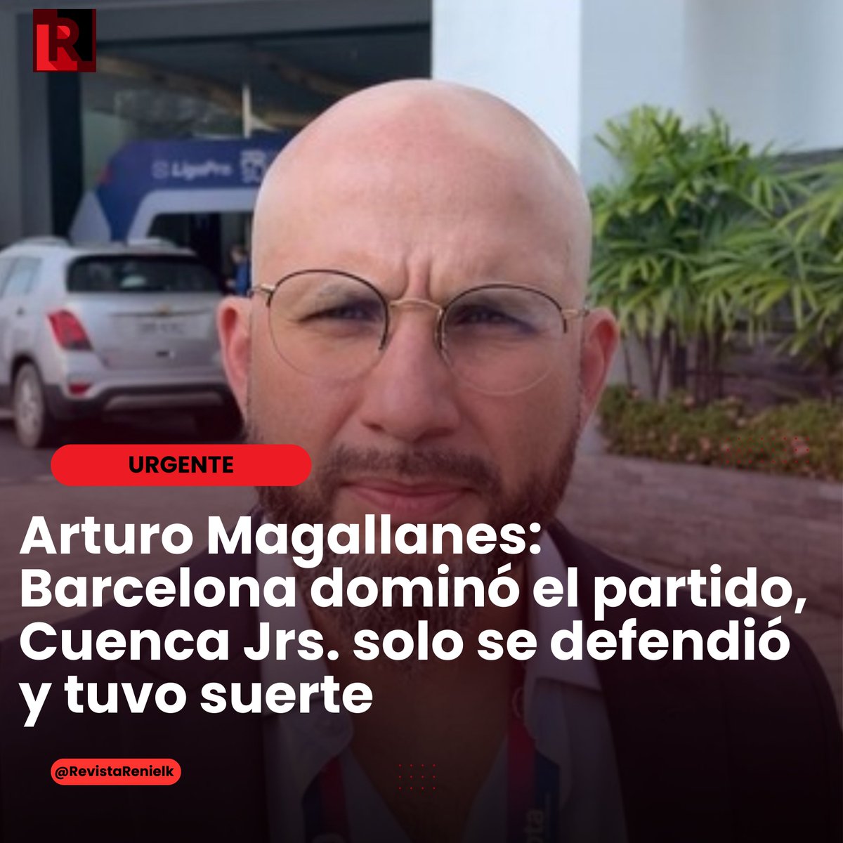 El periodista deportivo Arturo Magallanes dio sus impresiones de la derrota de Barcelona en Cuenca