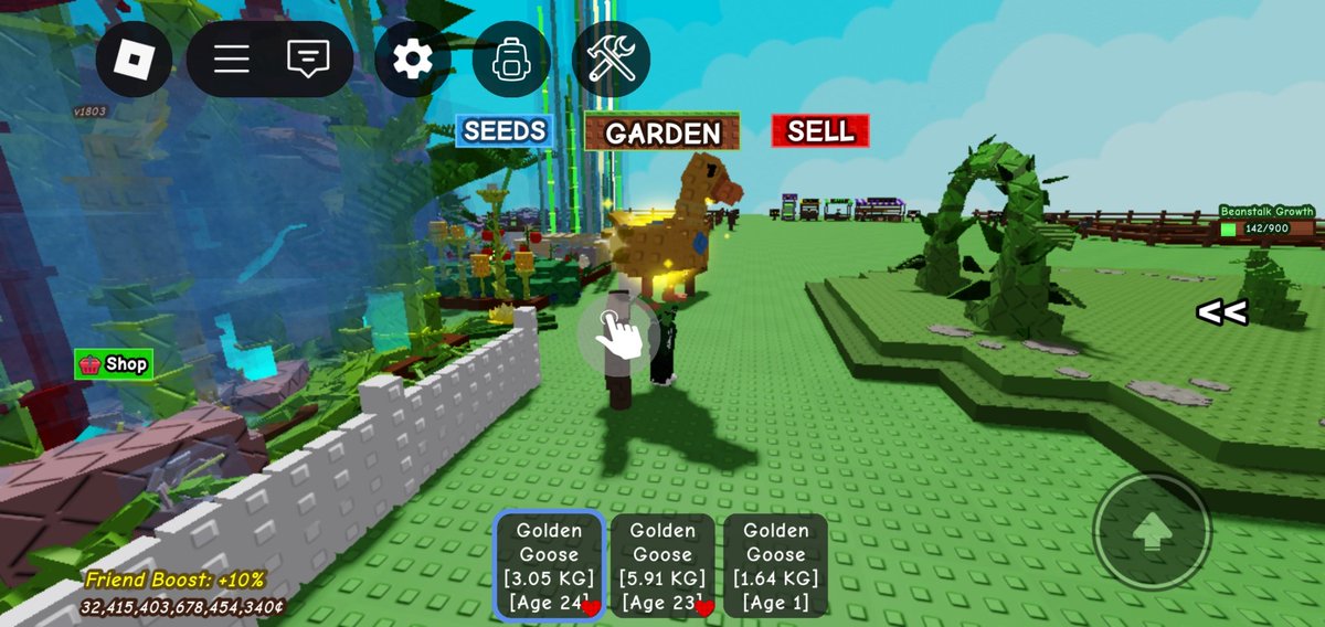 I hatched another just now. The age 1 I traded for then hatched these two. My luck is going crazy 🤪 #growagarden #gag #growagardenroblox