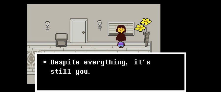 Hanklink's tweet photo. I should really get around to playing Undertale

I’ve never played it but I’ve seen this screenshot floating around for a while, and sometimes I’ll just think about it and almost cry https://t.co/LQorTaWwHS