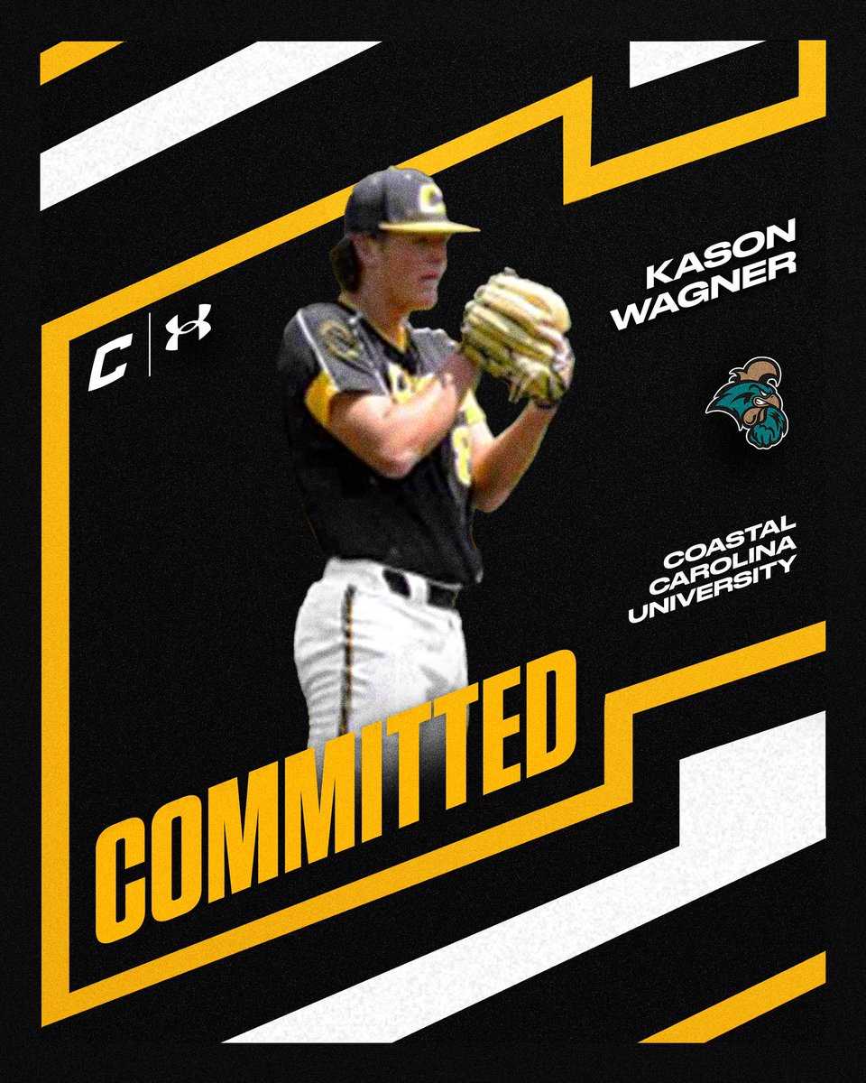 Canes Baseball (@thecanesbb) on Twitter photo Congrats to Canes 2026 RHP <a href="/KasonWagner/">Kason Wagner</a> on his commitment to <a href="/CoastalBaseball/">Coastal Carolina Baseball</a>
#thecanes #DifferentBrandOfBaseball Congrats to Canes 2026 RHP <a href="/KasonWagner/">Kason Wagner</a> on his commitment to <a href="/CoastalBaseball/">Coastal Carolina Baseball</a>
#thecanes #DifferentBrandOfBaseball
