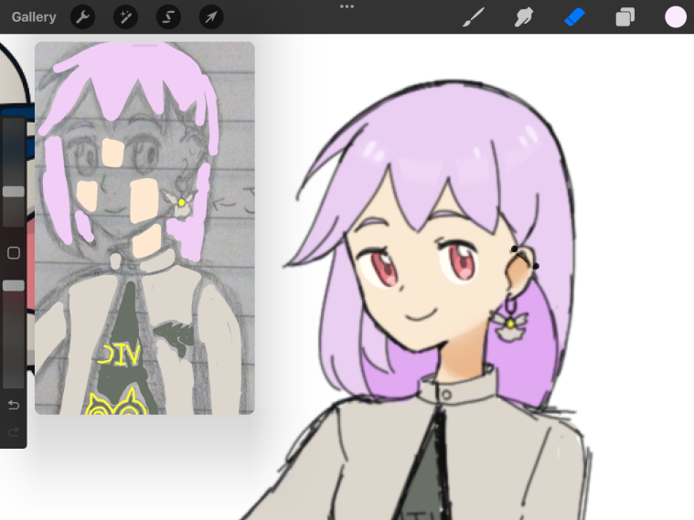 BESTIES ALLOWED ME TO POST THEIR OCS!!!

THE FIRST ONE IS AN OC IM MAKING FOR <a href="/red_gemwink/">𝐀𝐤𝐢 フがぅ</a> !!! THE SECOND OC BELONGS TO @/peppyparkgirl.bsky.social WHOM I WANTED TO TRY DRAWING OUT !!!