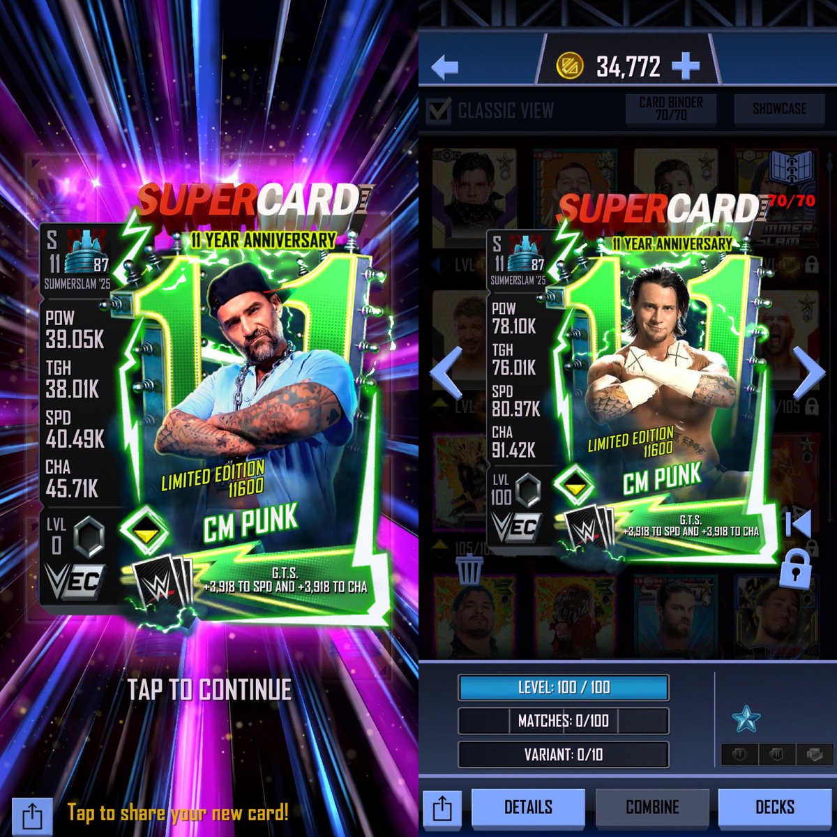 Are you straight edge? #WWESuperCard