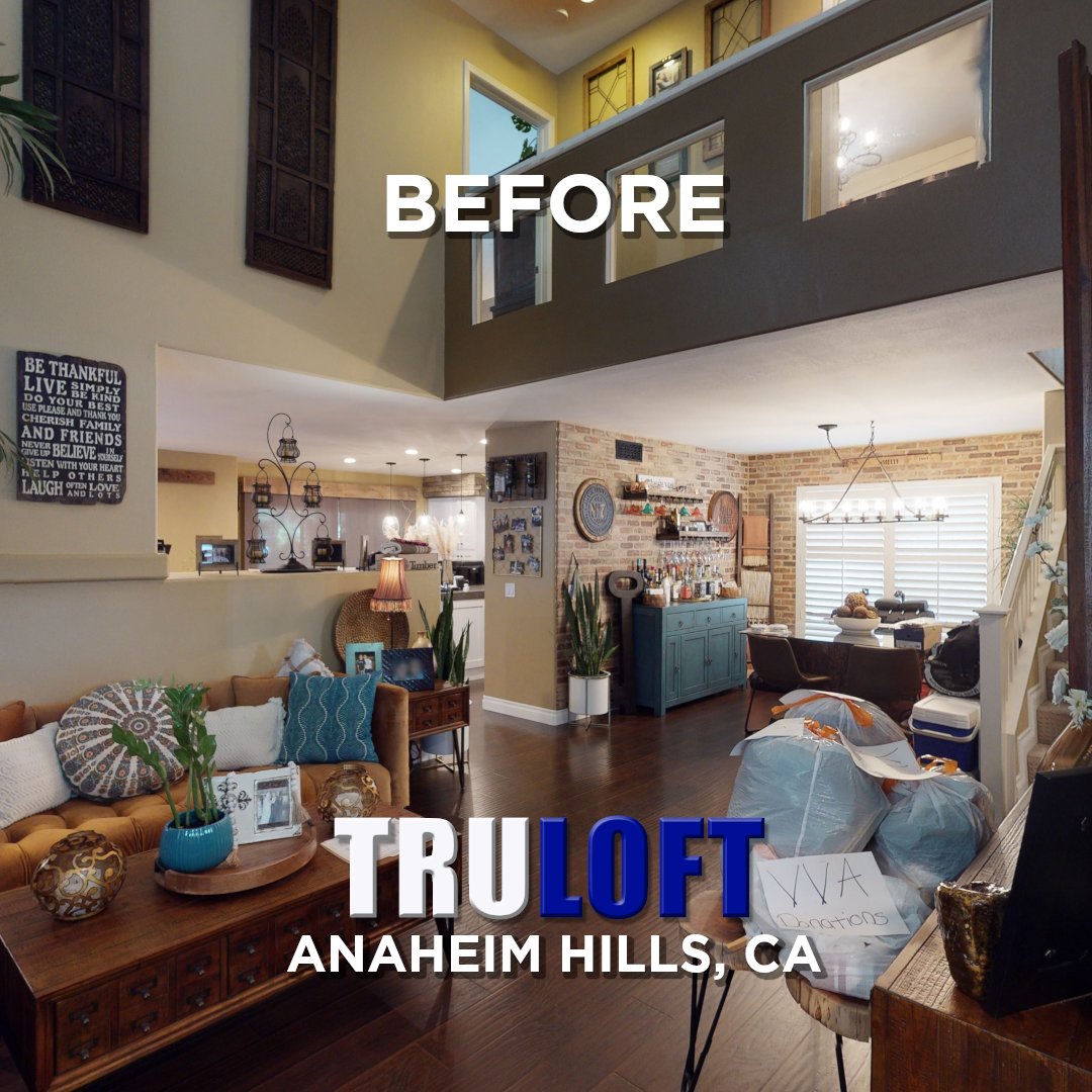 TruPlans's tweet image. A second living room… without building out? ✅
We turned this high ceiling into a bonus room with a sofa + TV 🏡✨
Which side are you on?
👉 Team #HighCeiling or 👉 Team #NewRooms

#HighCeilingConversion #BonusRoom #HomeTransformation #CaliforniaHomes