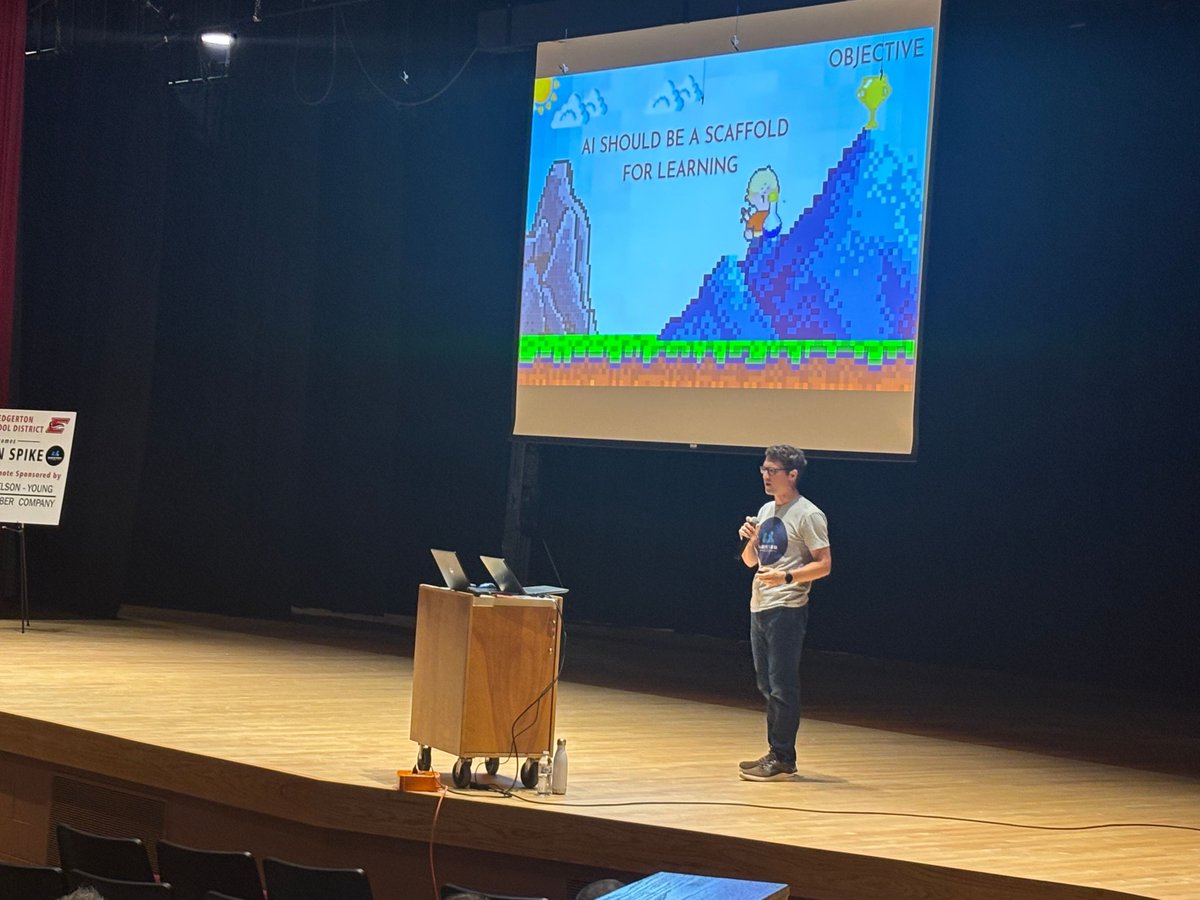 Our CEO, Jon, recently had the opportunity to speak to local school district staff about artificial intelligence and its role in education. Of course he HAD to make a games, AI, and learning metaphor... go figure.

#tabletopgaming #tabletop #boardgames #cardgames #AI