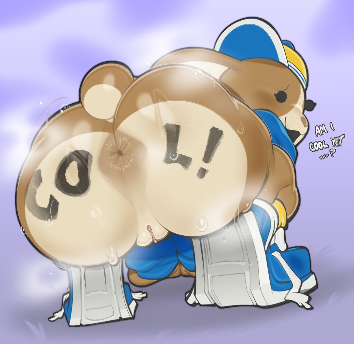 Yes Peeb, this does in fact make you cool~ 😎 

A very cool comm of Peeb by <a href="/submarine_screw/">Submarine Screw</a>! (Tysm)