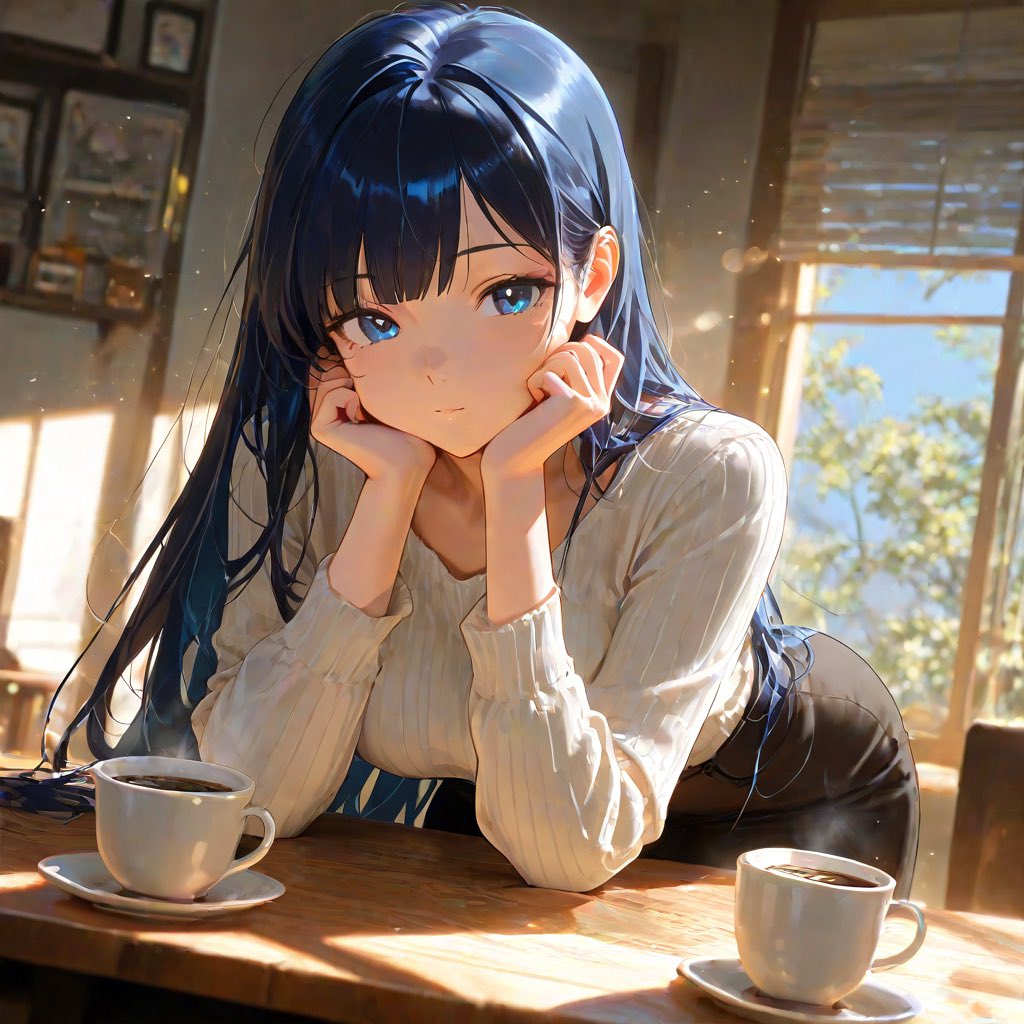 おはよ☀

(๑•́ ₃ •̀๑)モゥ〜〜
せっかく入れたのに…
飲んで行かないの☕️🌿.•*

気をつけてね❣️