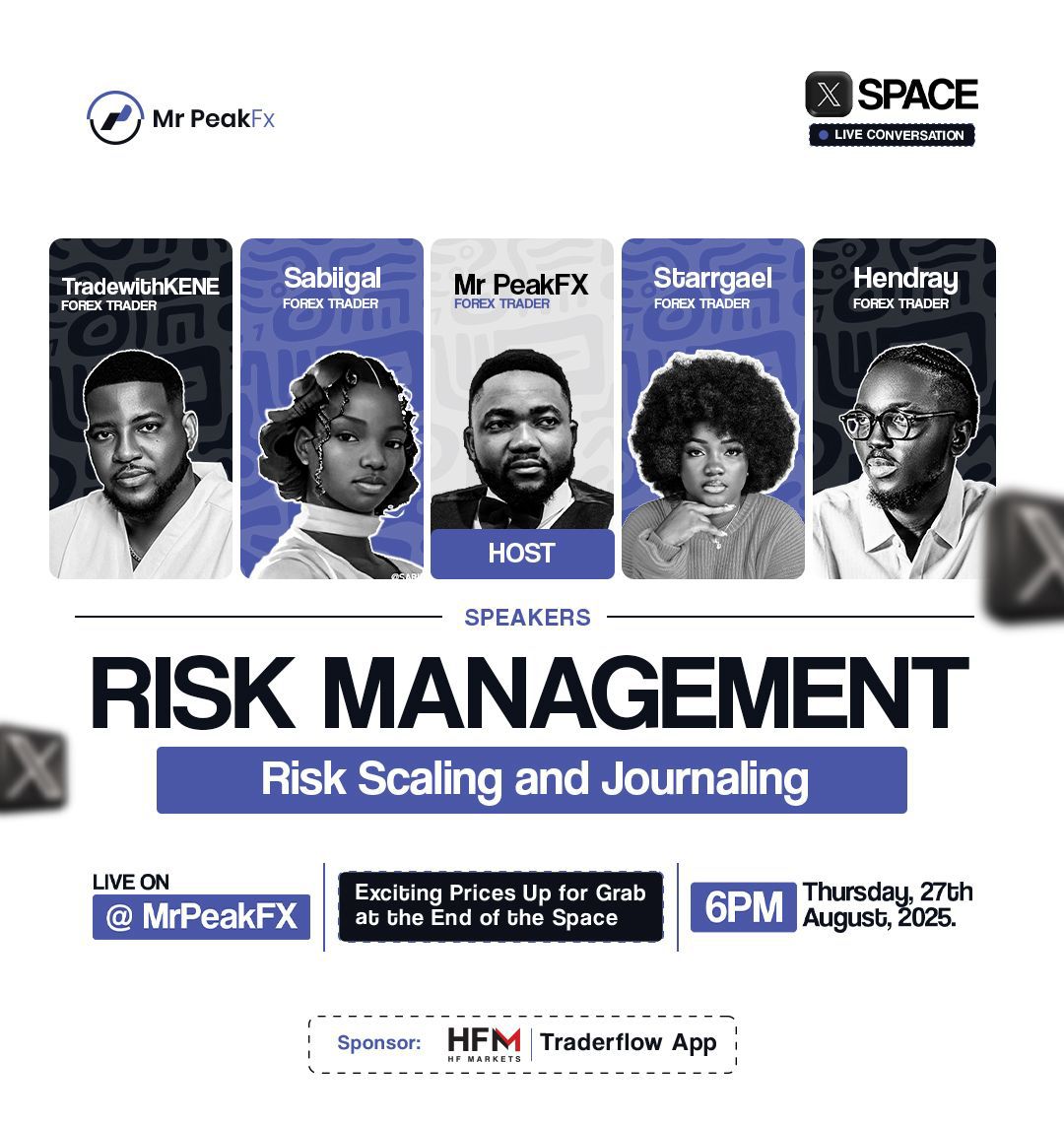 Traderflow_app's tweet image. 🚀 Level up your trading!
Master risk management, enhance your skills &amp;amp; gain insights from top traders — all in one powerful webinar.

📌 Hosted on TraderFlow.app
🎯 Don’t miss out — trade smarter.

#TraderFlow #Trading #Forex