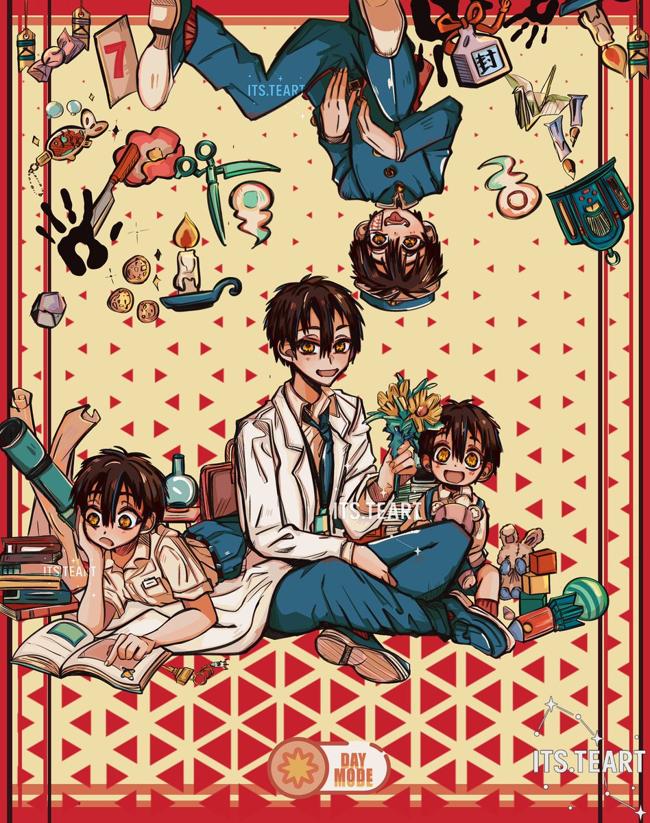 Would you show me, which of my wounds made you loathe me?Which of my flaws hurt you mostly? All of these faults, yet, you chose me 🎵
#花子くん #jshk #amaneyugi