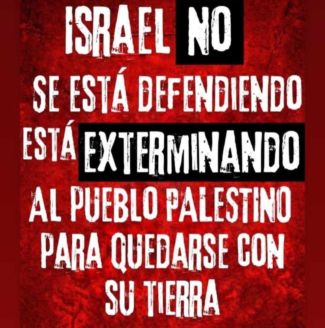 🔁 RT si estás de acuerdo.
#IsraelTerroristState