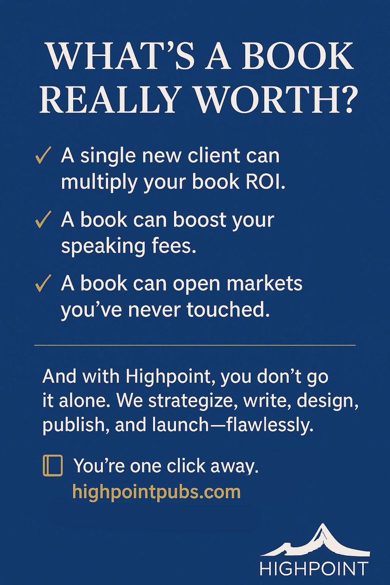 Highpoint Publishing tweet media