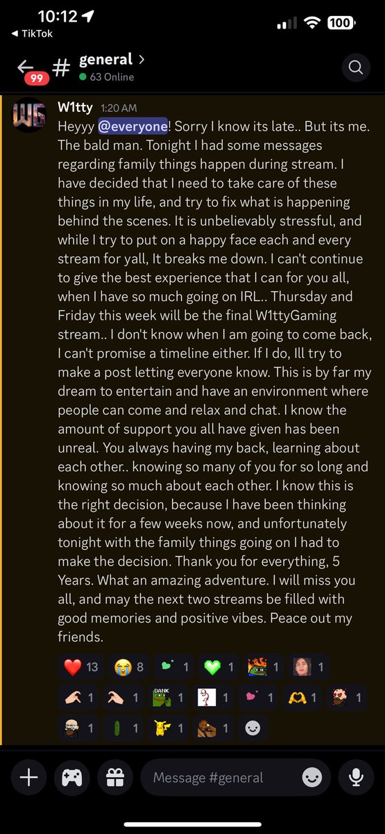 Had an amazing run, thank you for the 5 years of being able to express myself. <3