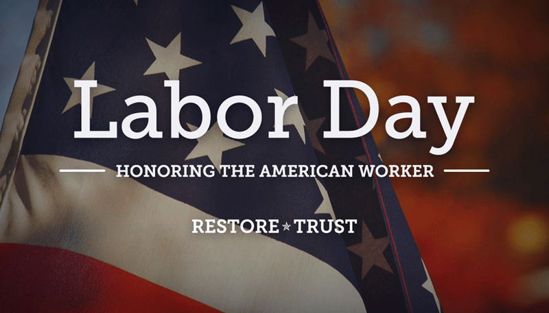 On this Labor Day, we honor the American worker—men and women whose grit, ingenuity, and determination have built the strongest economy in the world. 

Hard work is the backbone of our nation, and it deserves respect and gratitude today and every day. 🇺🇸 #LaborDay