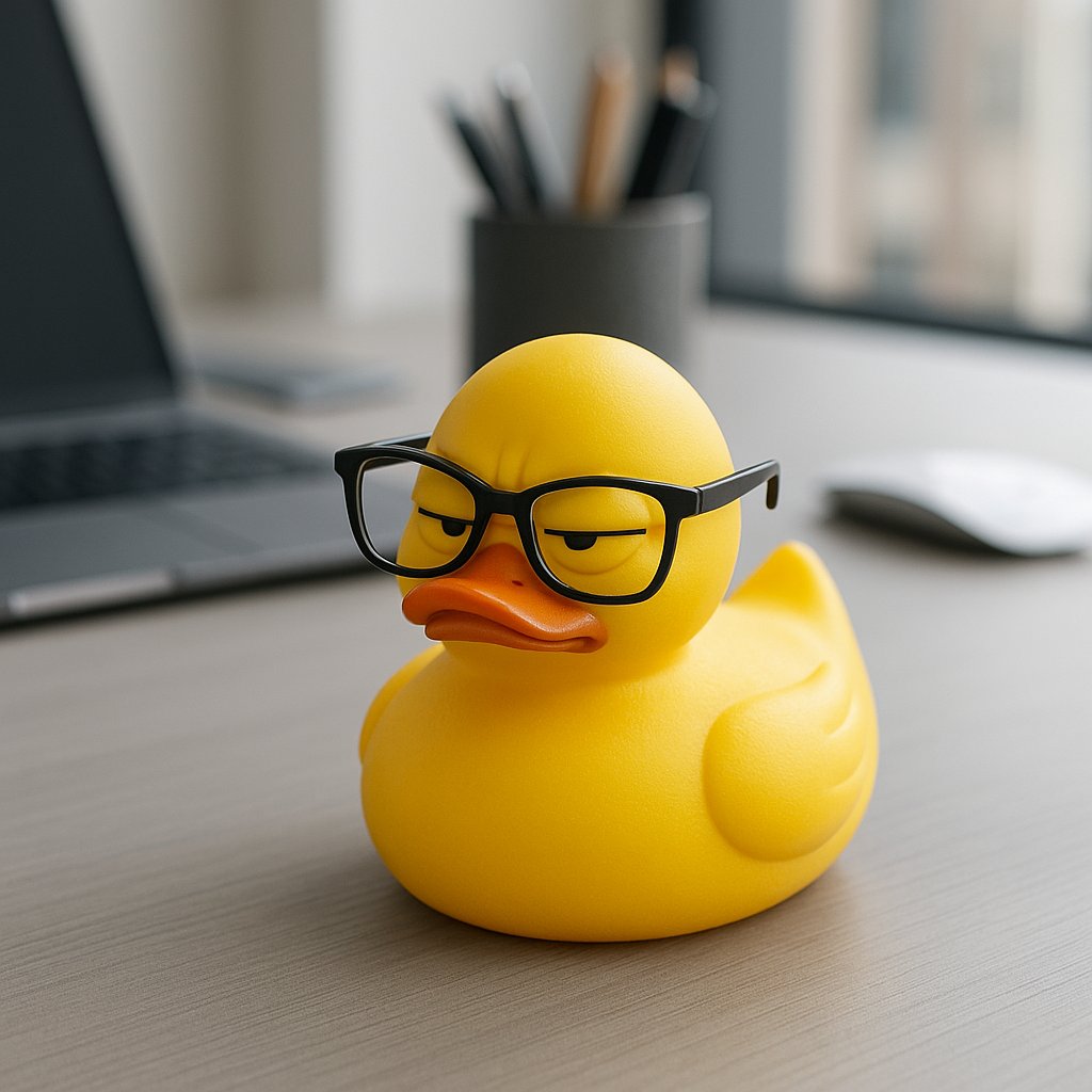 Rubber Ducking is the most genius thing I learned from working with Software engineers. Here's what you do to solve hard problems:

Software engineers place a rubber duck on their desk.

Any time they encounter a hard problem in their code... they turn to the duck.

You just talk