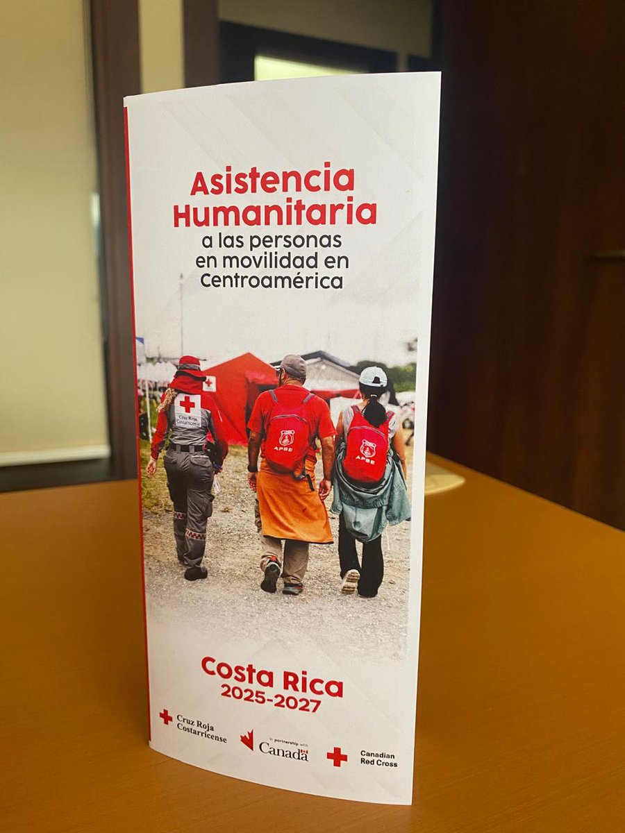 We met with the Costa Rican Red Cross 🇨🇷🤝🇨🇦to hear about their critical role in the country and the impact of a Canada-funded project supporting people on the move in Central America — with healthcare, vital support, and protection from SGBV.