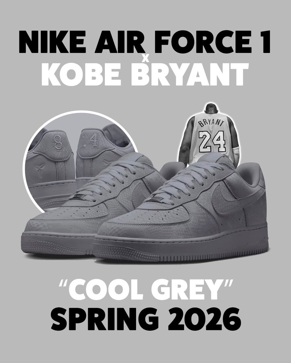 SneakerATOM (@sneakeratom) on Twitter photo Upcoming Kobe Bryant x Nike Air Force 1 Low collabs we may see dropping this year and next 🐍.
Seeing anything you like? Fire🔥 or Trash🚮?
Speculative mock-ups via <a href="/houseofheat/">House of Heat°</a>
On Foot: <a href="/Yankeekicks/">Yankeekicks</a>
#kobebryant #sneakers #af1 Upcoming Kobe Bryant x Nike Air Force 1 Low collabs we may see dropping this year and next 🐍.
Seeing anything you like? Fire🔥 or Trash🚮?
Speculative mock-ups via <a href="/houseofheat/">House of Heat°</a>
On Foot: <a href="/Yankeekicks/">Yankeekicks</a>
#kobebryant #sneakers #af1