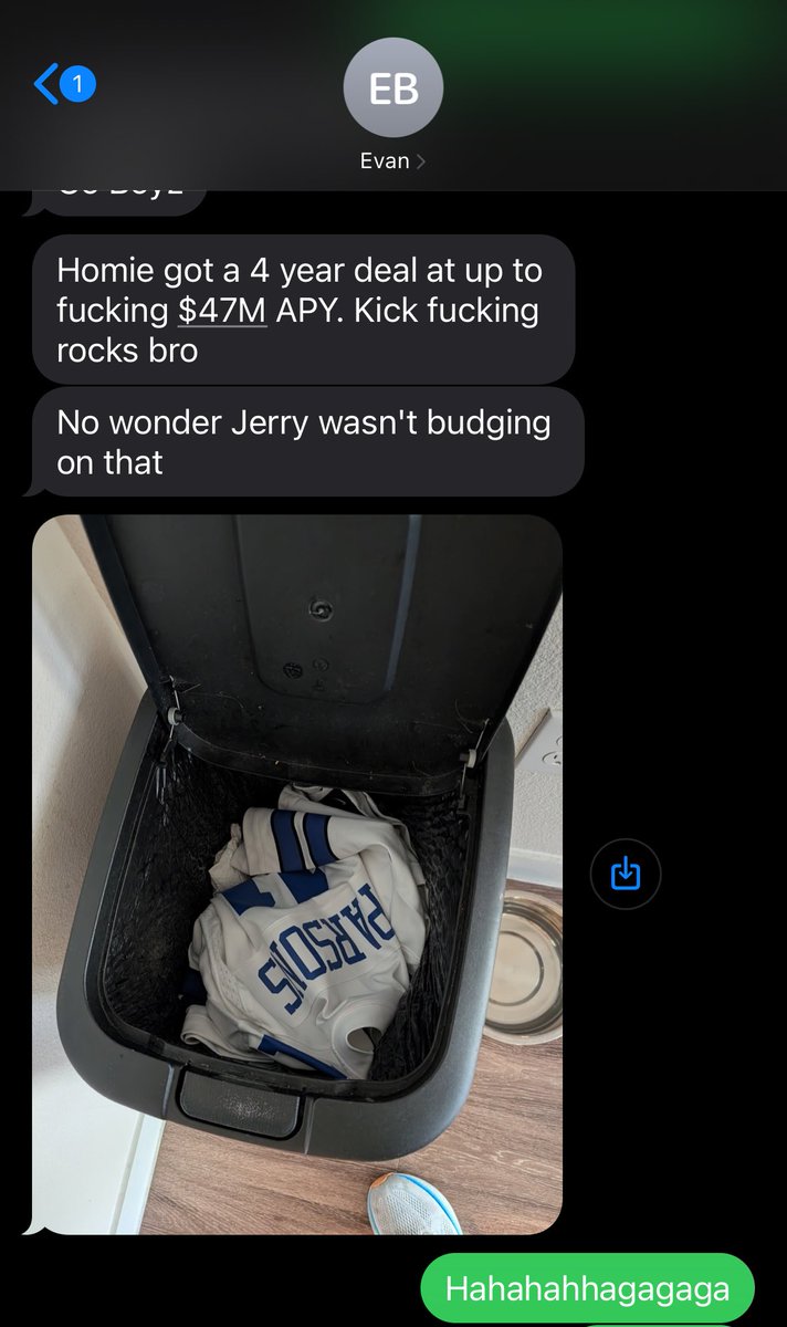 Seems like Cowboys fans are taking the trade well:
