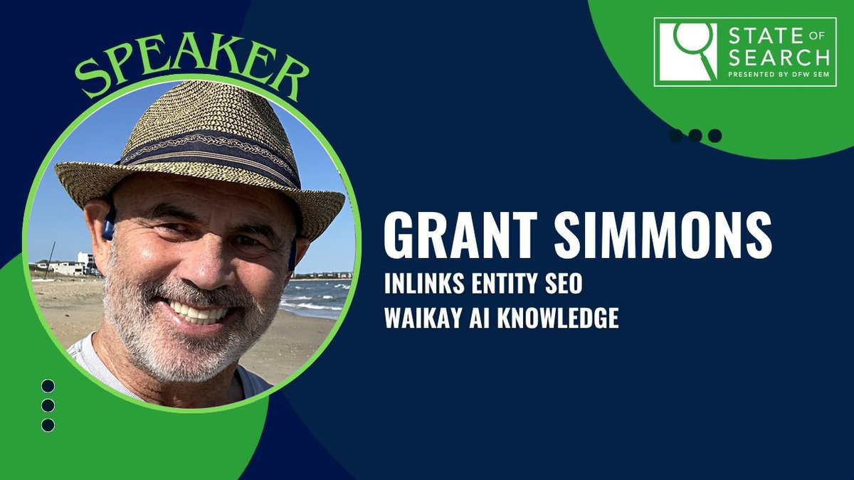 "I'm Not Dead Yet!"

Honored to be presenting at State of Search on the non-death of SEO!
If you're in the Dallas area... listen to some brilliant folks (and me) chat about evolving landscapes, declining click-through rates, and dead parrots 🦜 

stateofsearch.org/conference-202…

#SEO