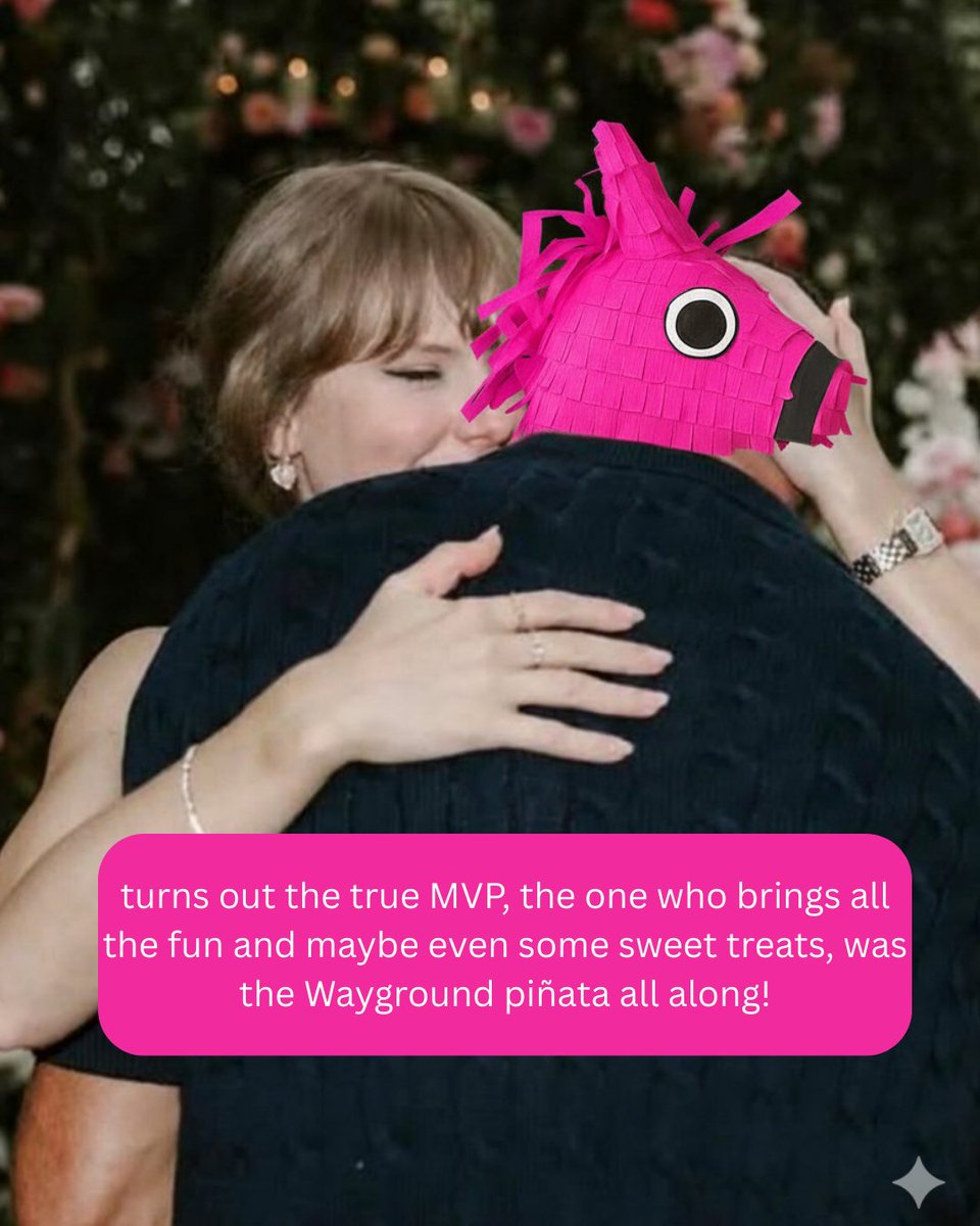 Alice Keeler (@alicekeeler) on Twitter photo Turns out the true MVP, the one who brings all the fun and maybe even some sweet treats, was the <a href="/waygroundpinata/">Pink Piñata</a> all along! (I'm out of control.) Turns out the true MVP, the one who brings all the fun and maybe even some sweet treats, was the <a href="/waygroundpinata/">Pink Piñata</a> all along! (I'm out of control.)