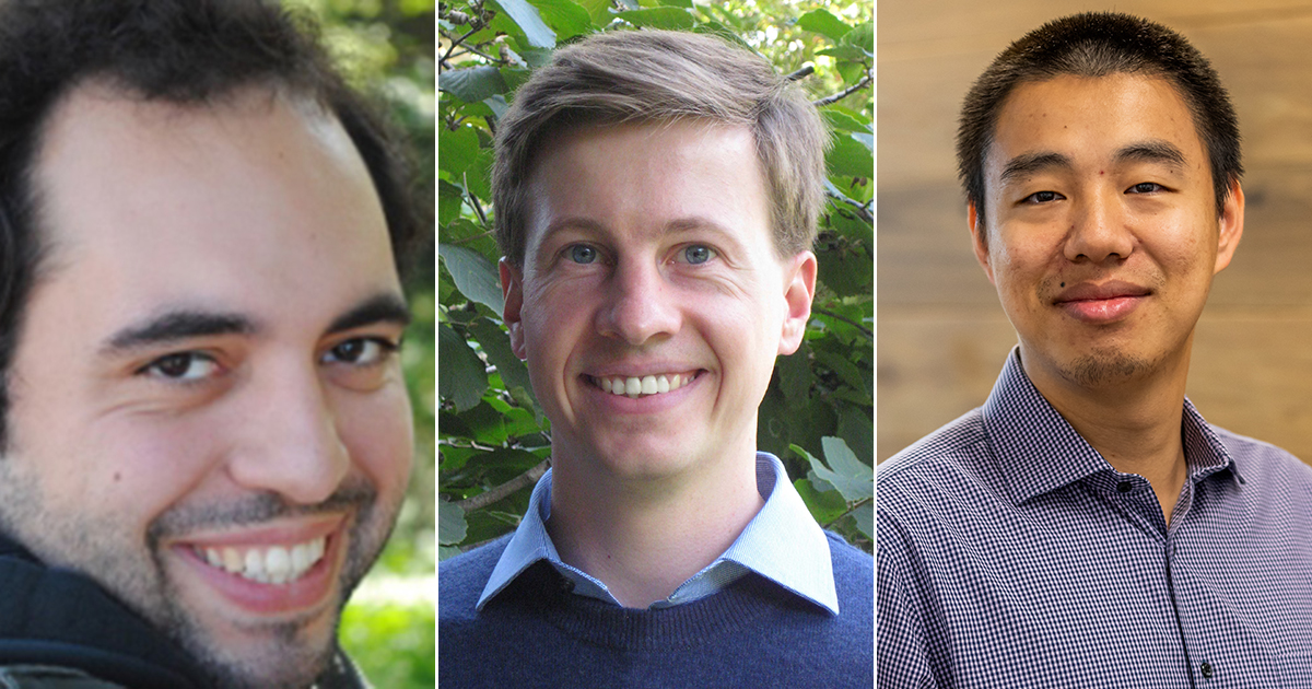 📣 We are absolutely thrilled to announce the tenure and promotions of Christos Dimoulas, Miklos Racz, and Xiao Wang to associate professor, effective September 1! 🎉 Congratulations!

spr.ly/6018ffbmY
