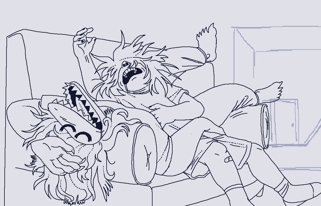ThaSpiciest's tweet photo. the snoozers (wip) https://t.co/EPQLW7PKbc