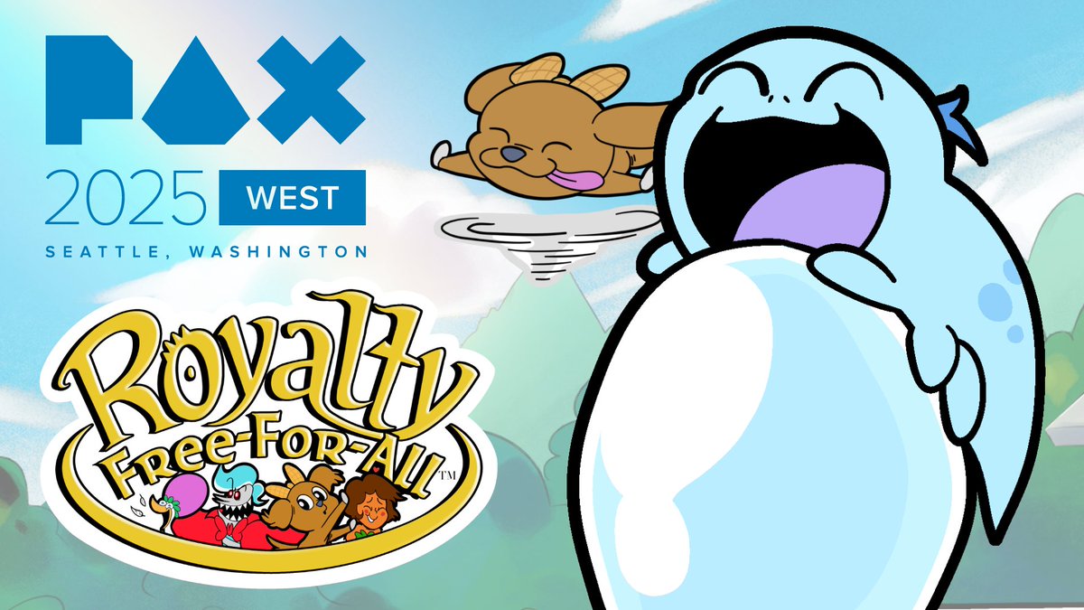 Royalty Free-For-All is coming to PAX West!

Find us at Booth 432—and if you've bought the game on Kickstarter, you'll get some free pins! #indiegame #PAXWest