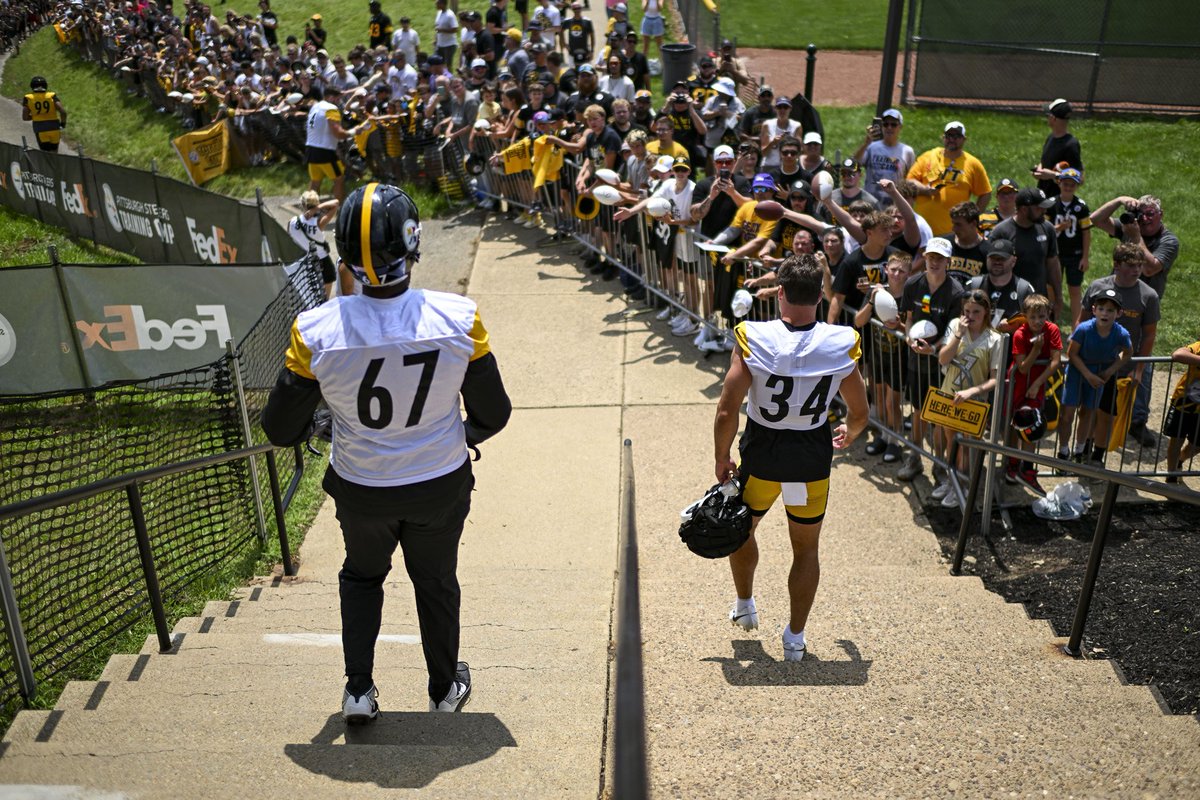 Every year trusted to man the trenches of an offensive line in the NFL is an Honor.

It is made even more special to get the opportunity to do that for the <a href="/steelers/">Pittsburgh Steelers</a> 

6-7 🔙

It’s time. 🤫