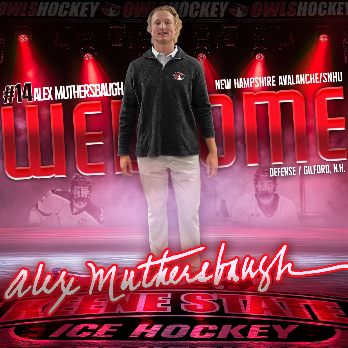 Another new face in Keene is #14 Alex Muthersbaugh.  Alex has transferred to join us for his senior season.