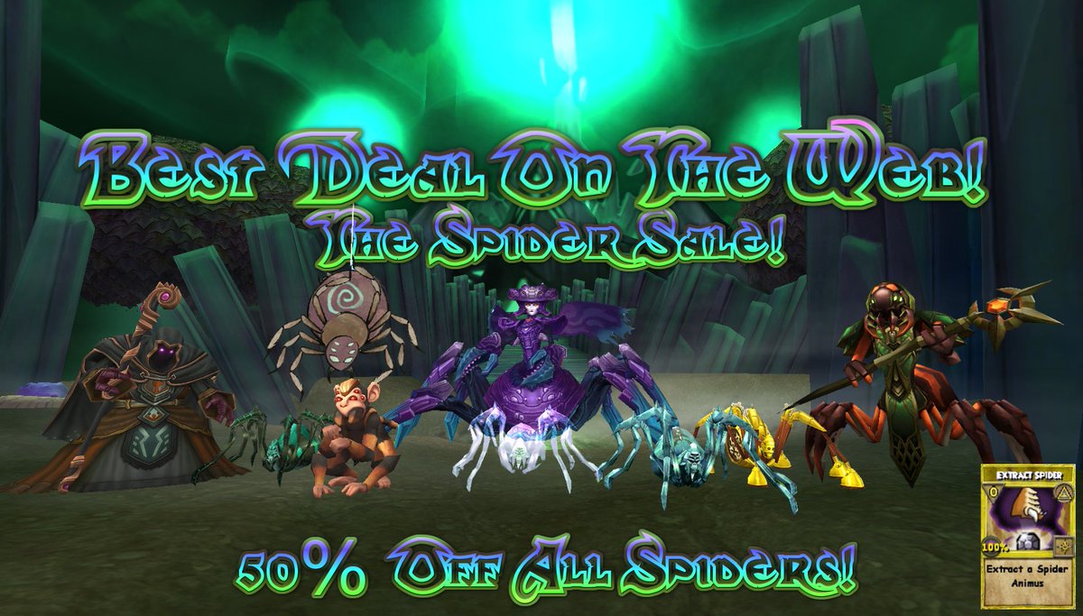 AnimaChambers's tweet image. Best Deal on the Web! 🕸️ 

This week only, get 50% Off all Spider Extract Items! 

Check out our Sale Showcase at the link below!

animachambers.org/spider.html