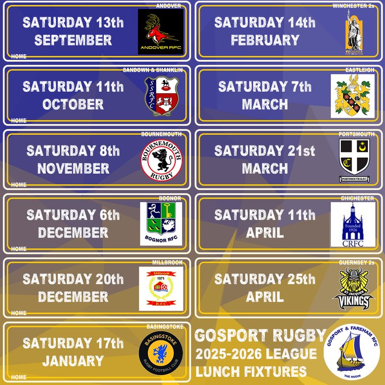 League Lunch Fixtures 2025-2026 #Pitchero
gosportrugby.club/news/league-lu…