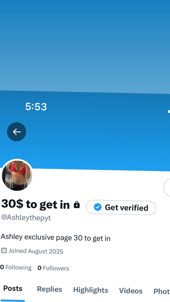 ashleydabdoll's tweet photo. All my content and new exclusive content will be on here 30 to enter @Ashleythepyt https://t.co/pYcvg0Z9Xl