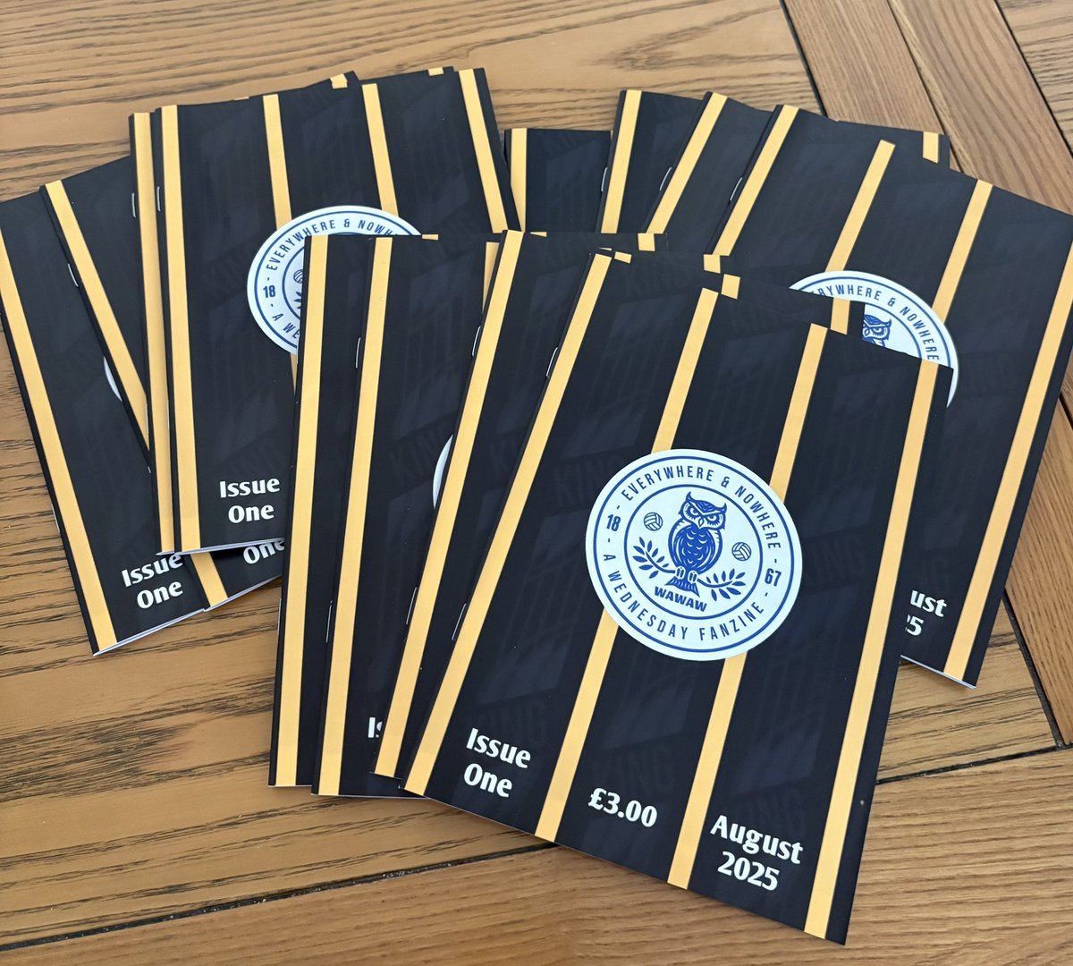 Forget the in-fighting &amp; the rights and wrongs of it all for a few hours with a read through issue 1 of ‘Everywhere &amp; Nowhere’. On sale this Saturday pre-game opposite the Chinese Takeaway on Penistone Road #swfc #fanzine #wawaw