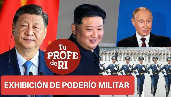 🔴 ¡JUNTOS EN #CHINA! 

✍️ #PUTIN, #XIJINPING Y #KIM JONG UN dan exhibición de su PODERÍO MILITAR.
✍️ Conmemoran la victoria contra Japón y la lucha contra los fascismos.
👇
youtube.com/live/_YWE_Kdk4…