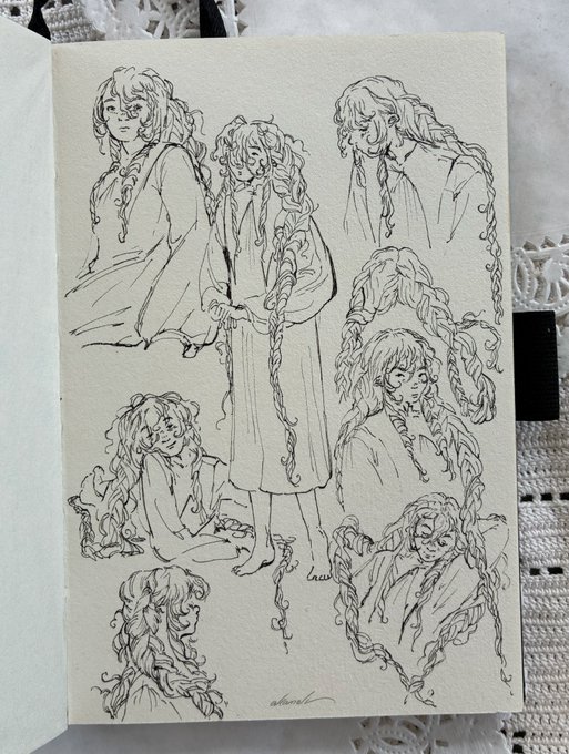 freehand pen doodles for my darling #ælfsie 