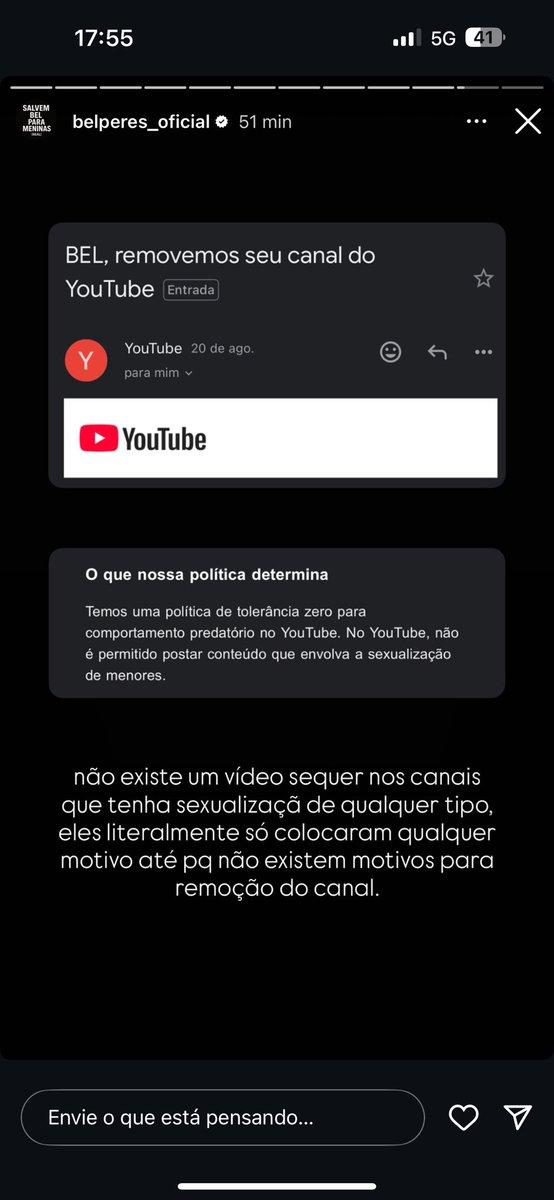 beatlesabc's tweet photo. @poponze Eu entendi o ponto dele citar ela,mas n entendi o YouTube excluir a conta dela,como ela disse n tem conteúdo q eles alegaram ter no canal dela. Ela ja é maior de idade e os YouTubers da geração dela ainda tem os seus canais. E ela nem produz mais conteúdo pra la,sem sentido isso. https://t.co/EHbHMEj41z