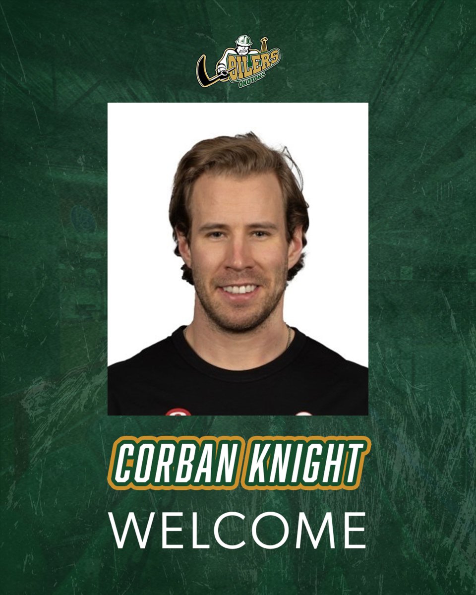 The Okotoks Oilers are proud to announce the addition of former Oiler and NHLer Corban Knight to their staff as he takes the role of Assistant Coach and Director of Player Development!

okotoksoilers.com/oilers-announc…

#BCHL | #BuiltAlbertaStrong
