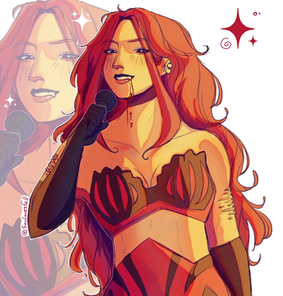 #MIRA AS VAMP CHAPPELL ROAN♥️✨🦇