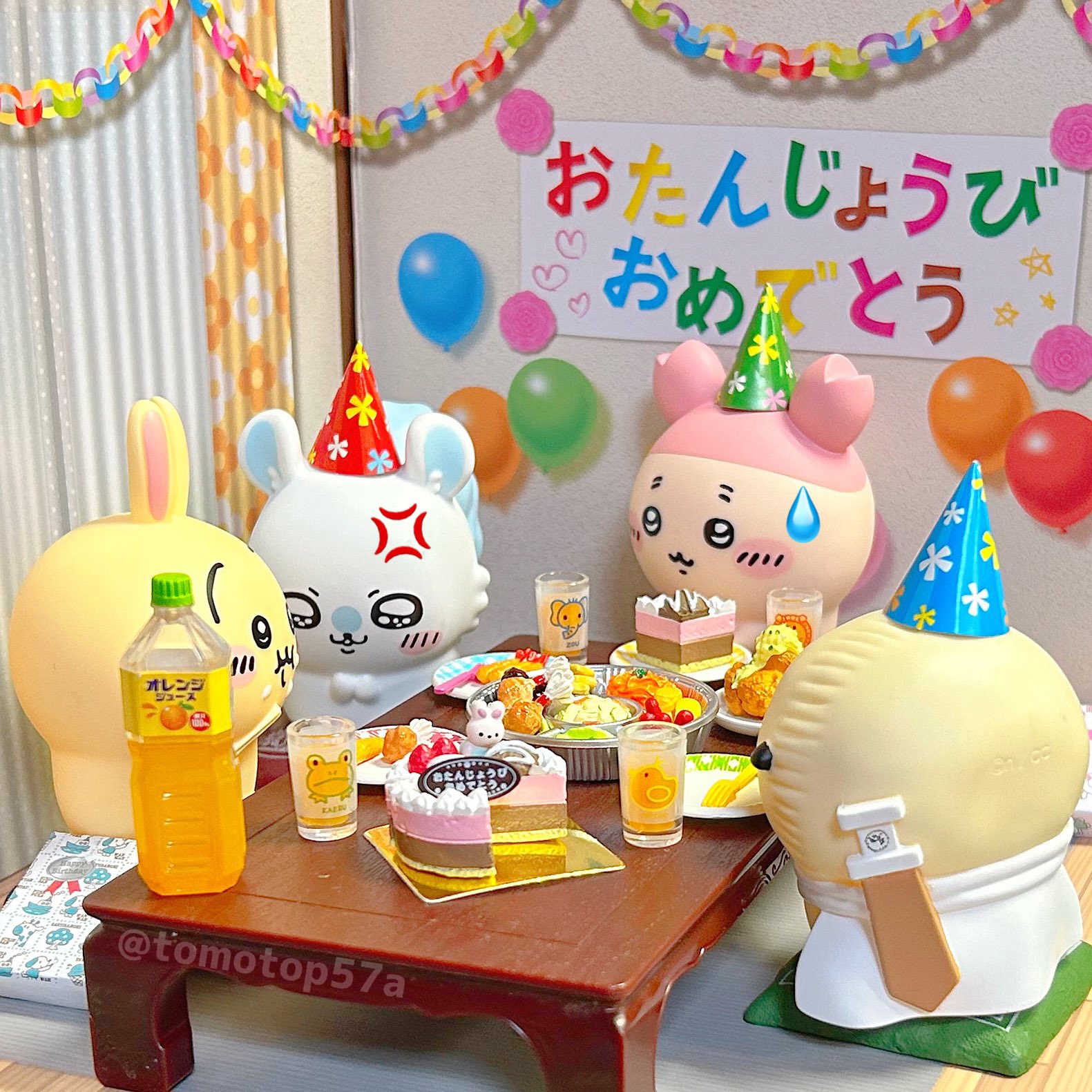 カニちゃん様☆専用ページ ┊ 𝗄𝖺𝗇𝗂𝖼𝗁𝖺𝗇 𝗌𝖾𝗍 🩷🪽 ⠀ マスコット、このサイズ感