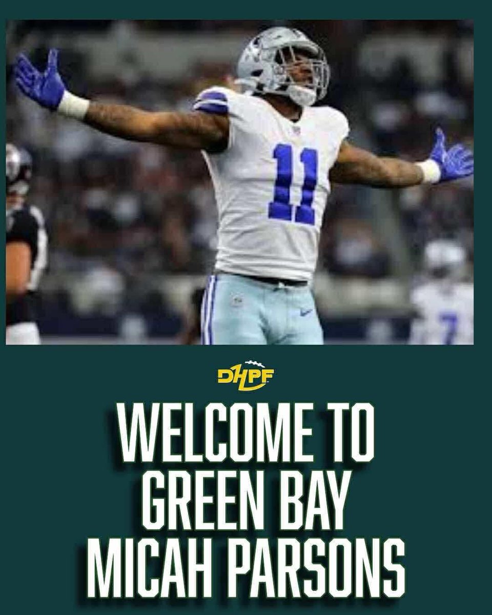 ginacelis's tweet photo. @MicahhParsons11 #GoPackGo https://t.co/q4MkKAM5QR