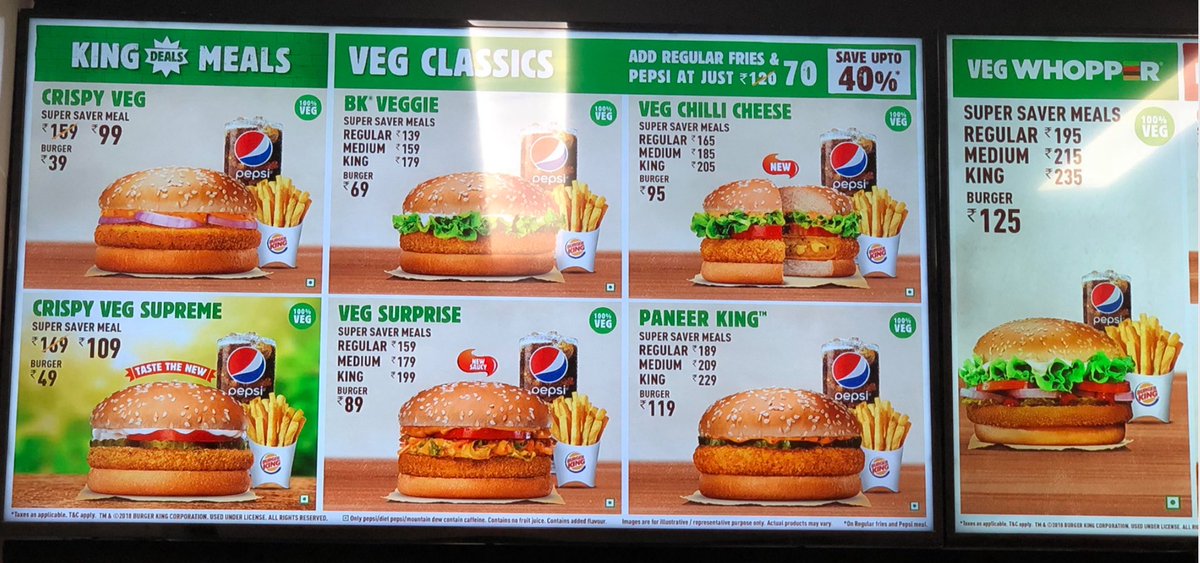 Also true in India!

You might think selling burgers in a country where people are stoned to death for disrespecting cows would be a challenge, but look at what Burger King India came up with 

Pro Tip: Try the Chicken Tikka pizza from Dominos India and the crazy levels of spicy