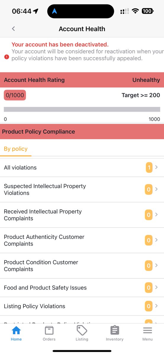 @AmazonSellerHelp Our account was deactivated for not fixing an issue within 7 days. But on Aug 22, AHA told us our case was under review &amp; not to submit again. Then on Aug 28, we were deactivated for “no resolution in 7 days.” How can we resolve if told to wait?