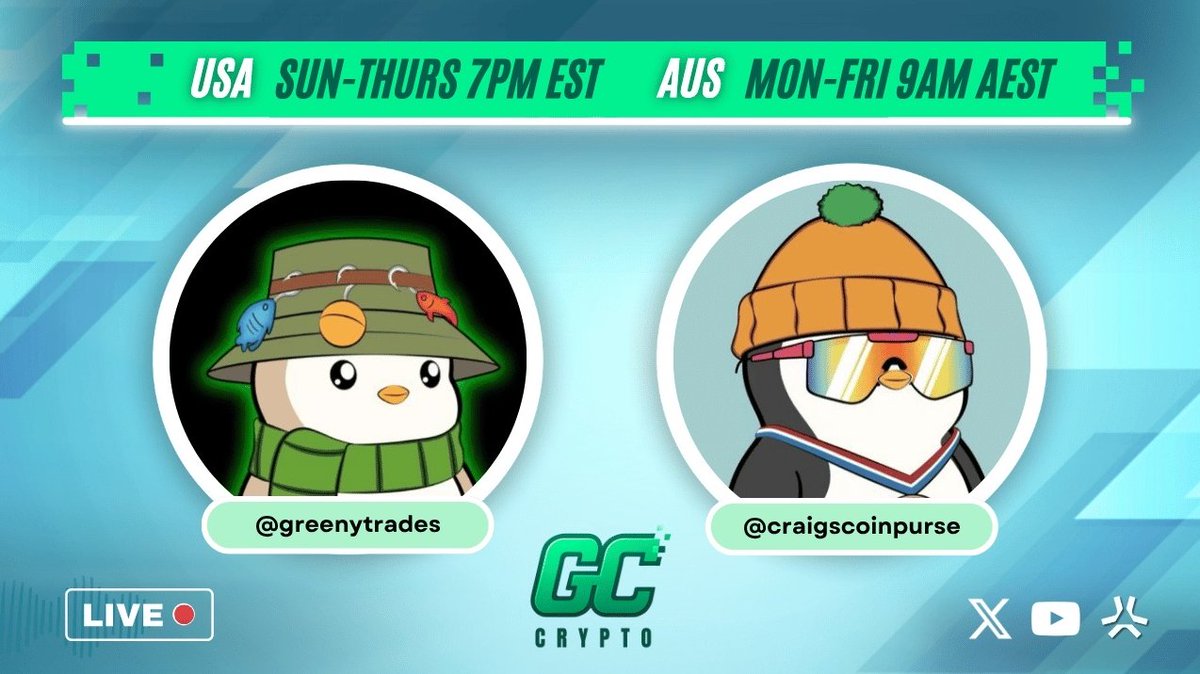 Boys are live in 1 hour: kick.com/gccrypto