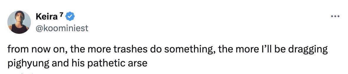 BlockForVK's tweet image. 🚨MASS REPORT &amp;amp; BLOCK🚨

This 🐯 vile anti account multiple times. 🐯 has nothing to do with your tanked ship. Mind your own business and leave 🐯 alone, don't involve him into your melt-down.

 ❌ Do not interact ❌

🔗X.Com/koominiest