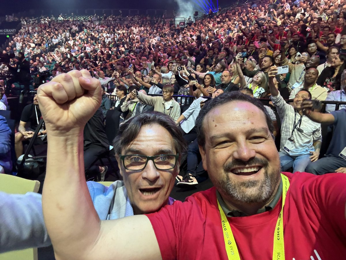 At #CiscoGSX ready to crush FY26