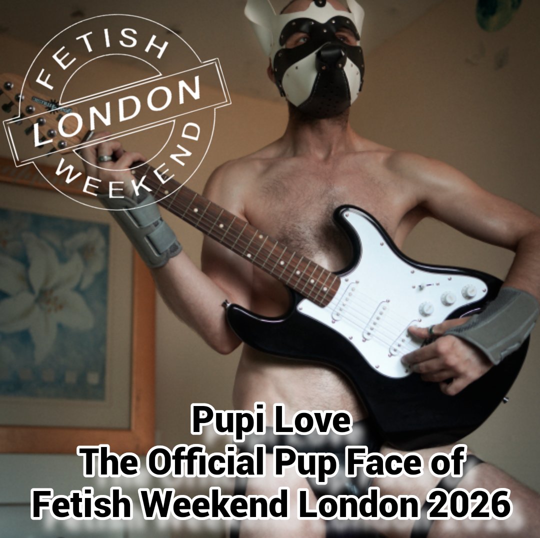 Pupi Love ™️ Resident Pup of Fetish Weekend London tweet media