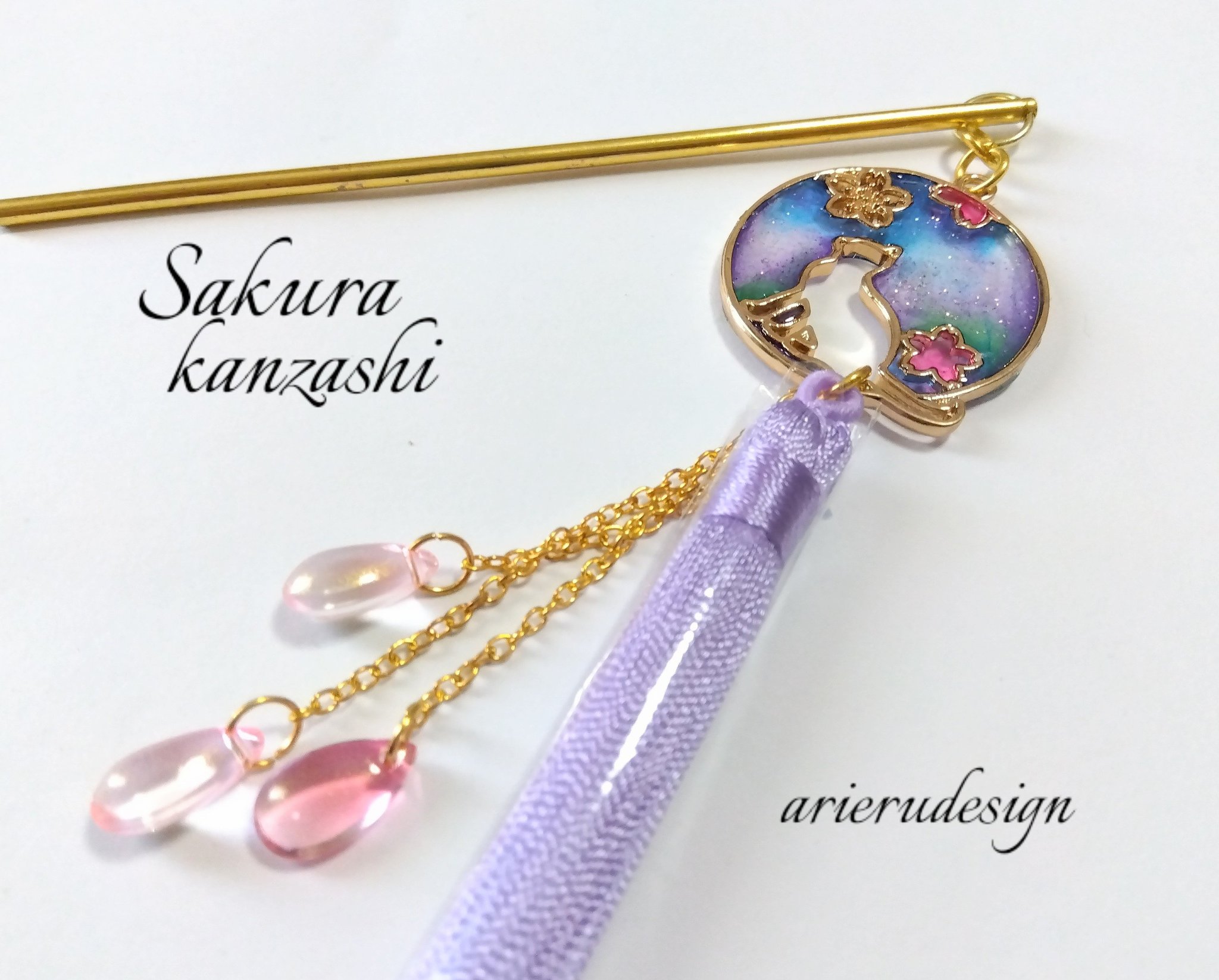 Arieru ✿成人式髪飾りオーダー受付中✿9月20日ハンドメイド祭