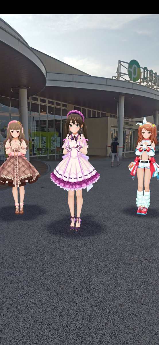 gelaMScgCYP1's tweet photo. 蓮田SAでTriad Primus
#デレマス
#デレステ
#デレステAR
#デレスポAR
#Triad_Primus
#渋谷凛
#福原綾香
#神谷奈緒
#松井恵理子
#北条加蓮
#渕上舞 https://t.co/BtYBE170gj