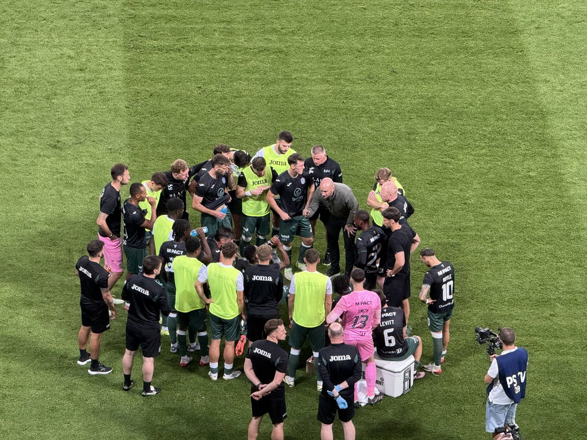 This is a very special group of players, manager and coaching staff. 

Toe to toe with some proper European sides. Extra time in every single one. 

Proud to be Hibs. 💚