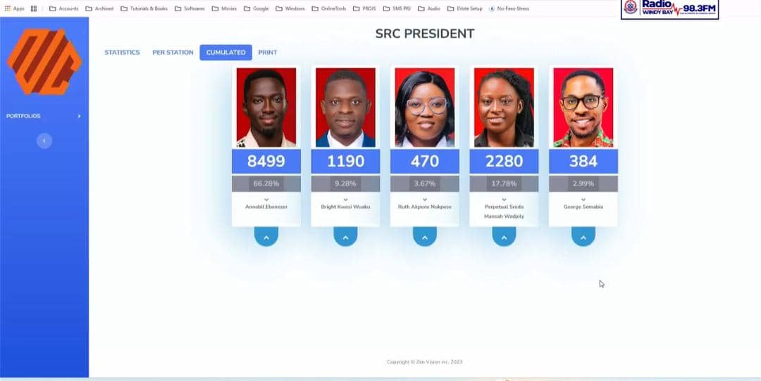 Congratulations to Annobil Ebenezer and Raphael Ackah Donkor: UEW-SRC President and Vice President Elect for the 2025/2026 academic year. 🎊⭐

#VoiceOfUEW | #UEWDecides2025