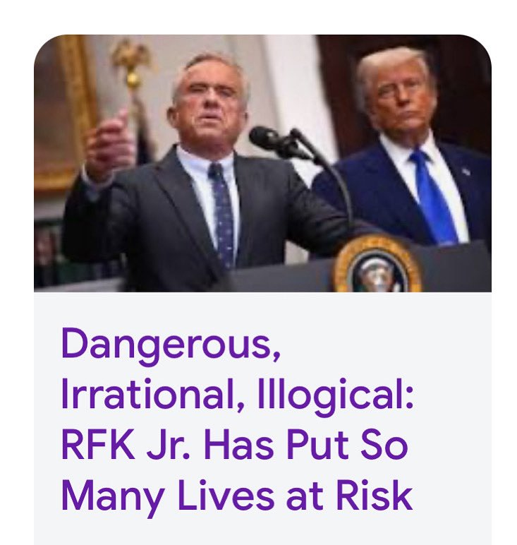 Healthcare decisions should never be made by lies, disinformation, and conspiracy theories! RFK is a danger to us all. #utpol #savethecdc